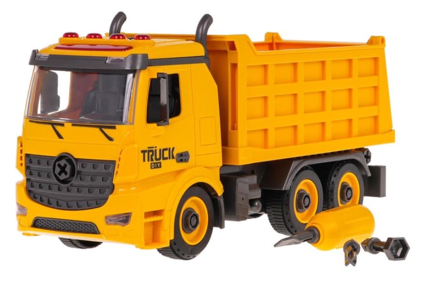 RoGer Twisting Dump Truck Pašizgāzējsskaņas funkciju