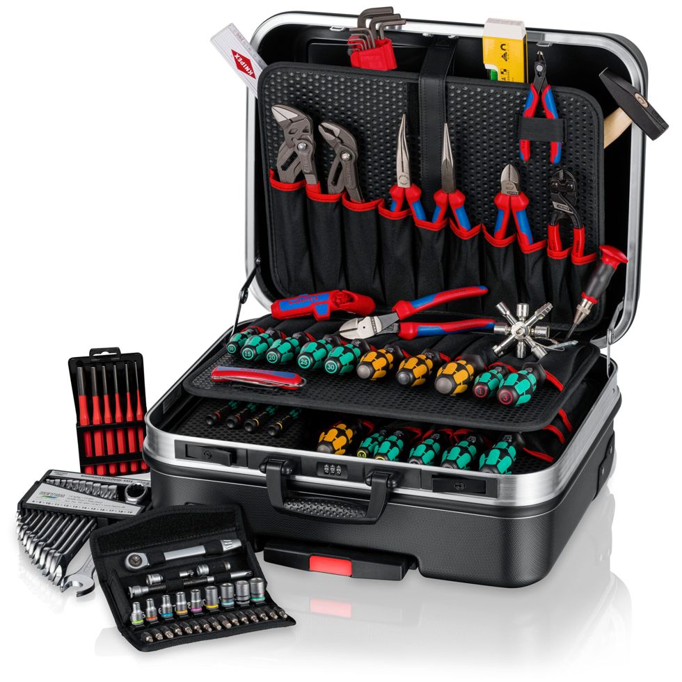 Rokas instrumentu komplekti KNIPEX 00 21