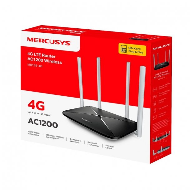 Router Mercusys MB135-4G | MB135-4G/15901540 |