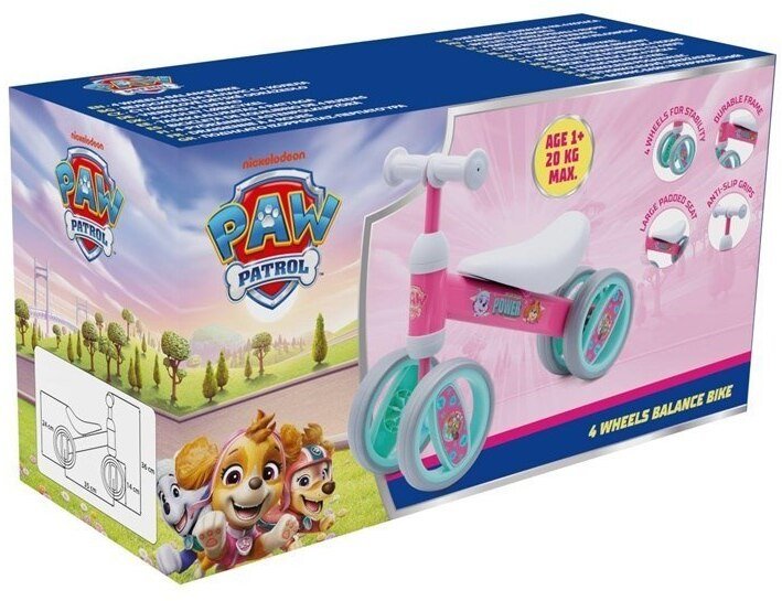 Pinniped 4 Wheels balance bike girls