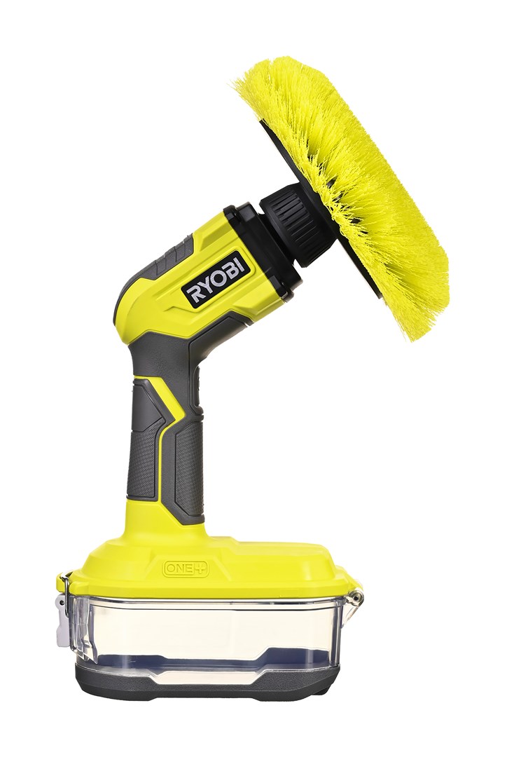 RYOBI 18V R18CPS-0 Rotary Brush, Yellow-Black
