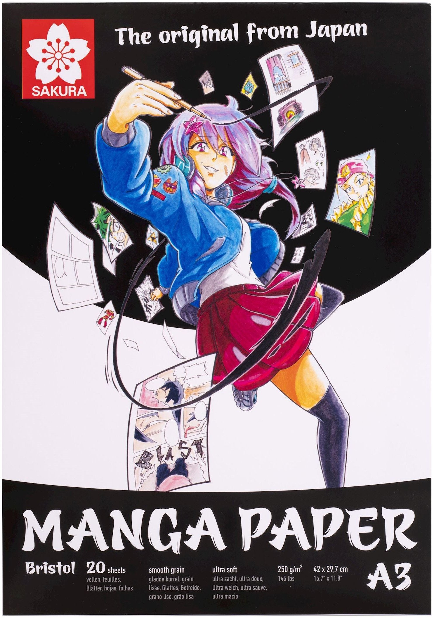 Sakura SaSa99MANPADA3, Art paper, 250 g/m²