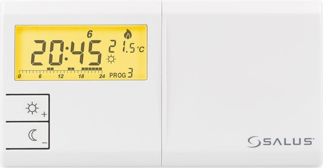 Salus  programowany regulator -tygodniowy 091FLRF V2