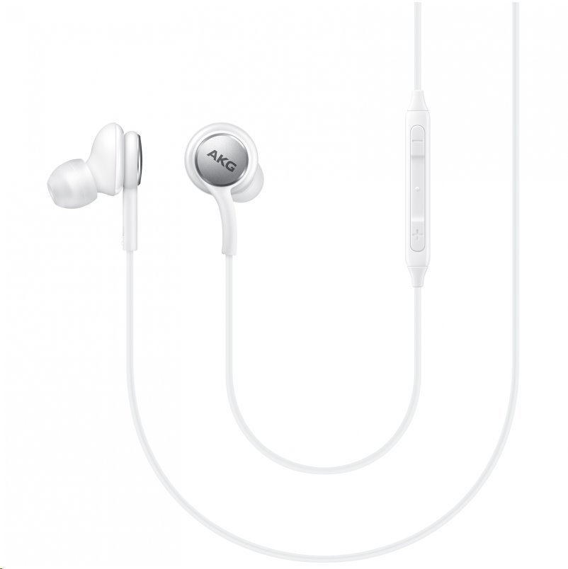 Samsung stereo sluchátka EO-IC100BWE, USB-C, bílá