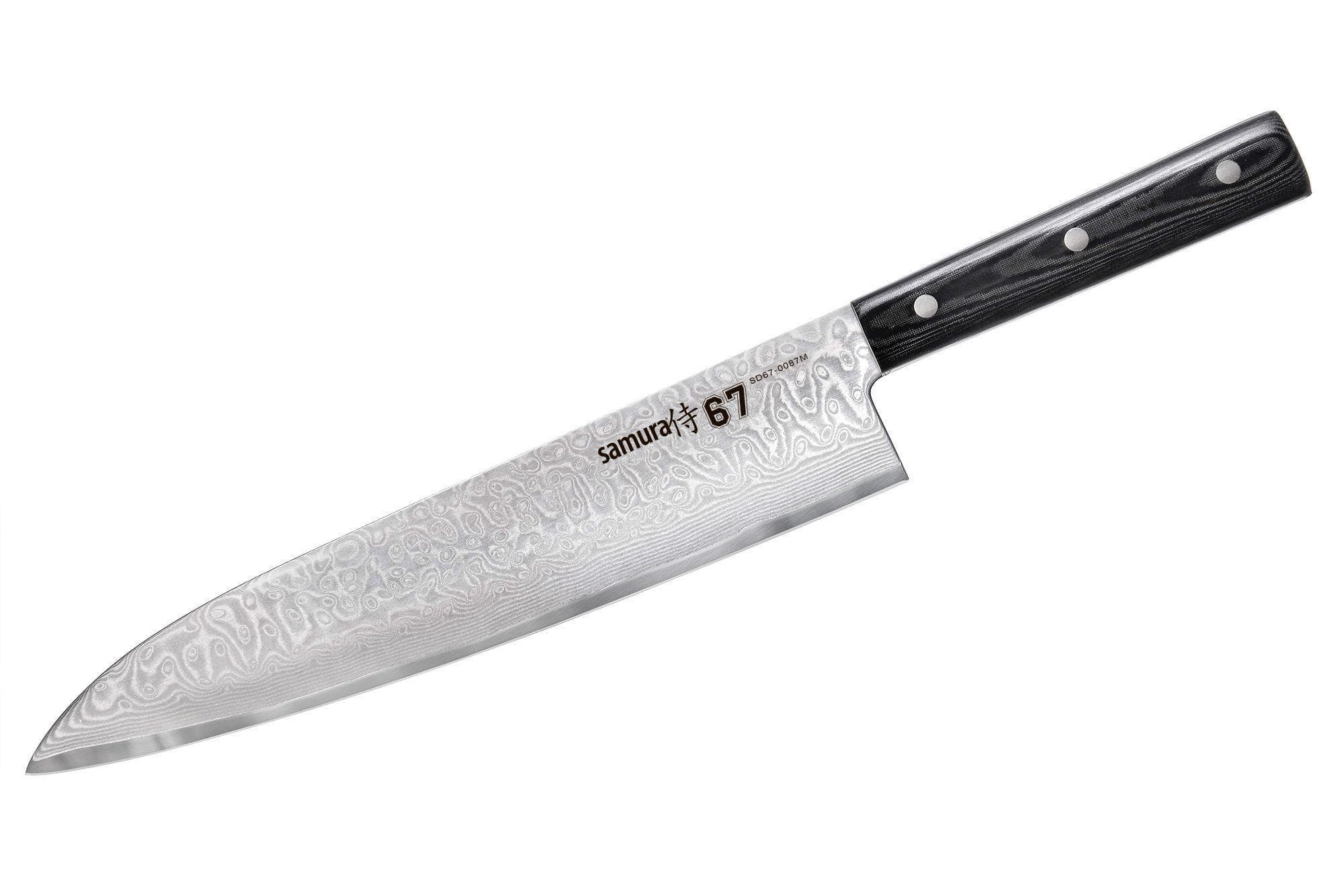 SAMURA Pavāra nazis, 240 mm, Damascus
