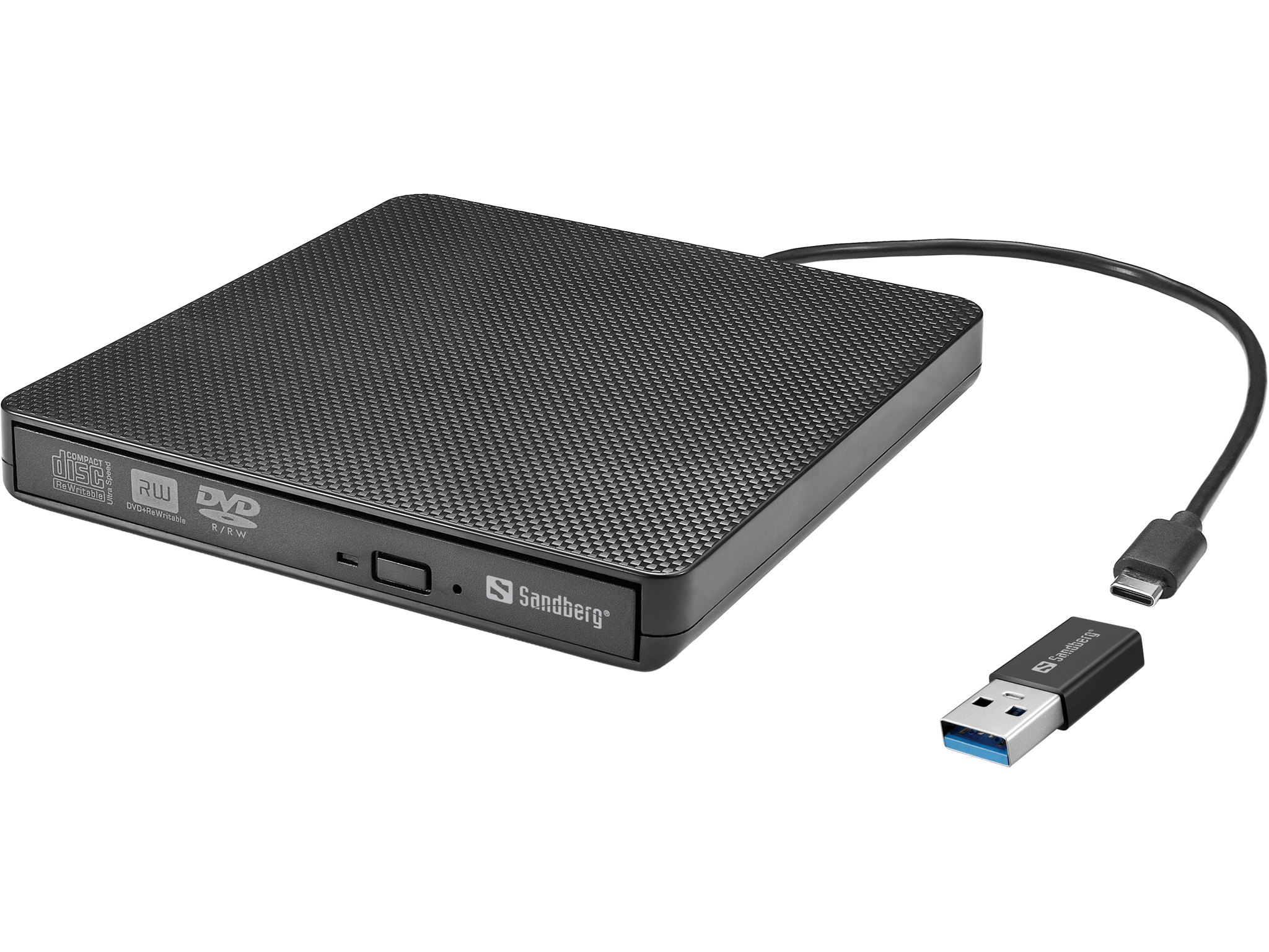 Sandberg 136-62 USB-C/A DVD Drive |