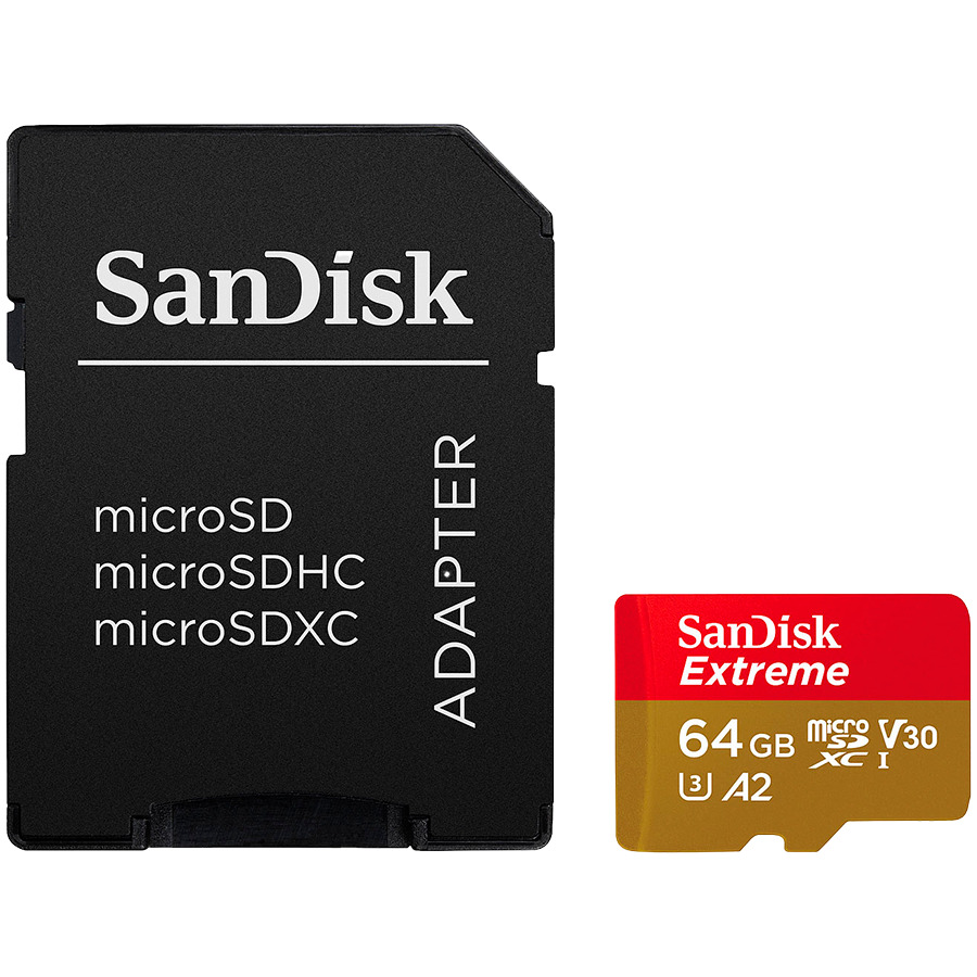 SANDISK  Extreme microSDXC 64GB for Action