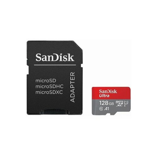 SANDISK Ultra microSDXC 128GB + SD