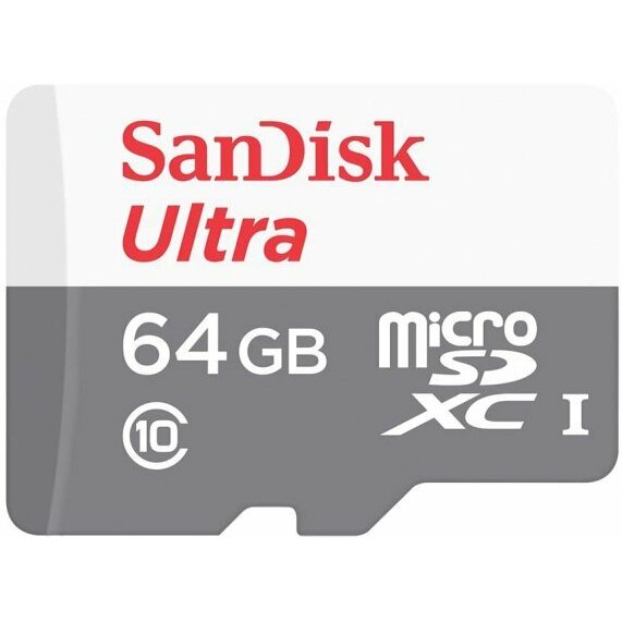 SanDisk Ultra microSD 64GB Atmiņas karte