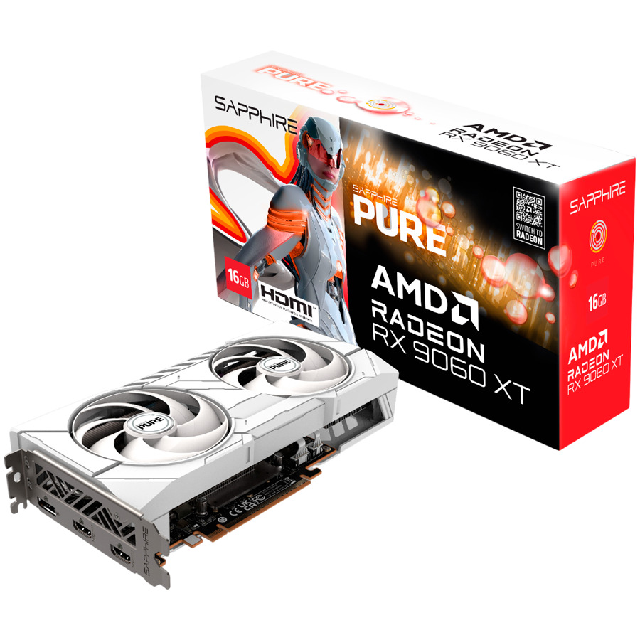 SAPPHIRE  PURE AMD RADEON RX 9060