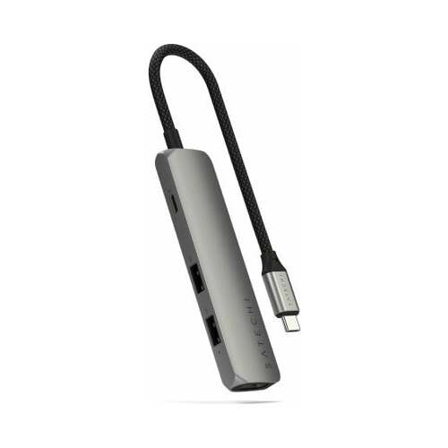 Satechi 4-in-1 USB-C Slim Multiport  4K