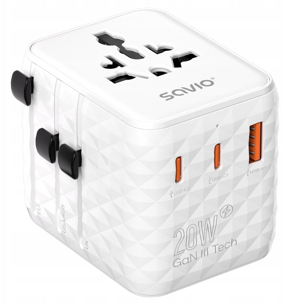 Savio SAVIO AP-08 adapter 20W |