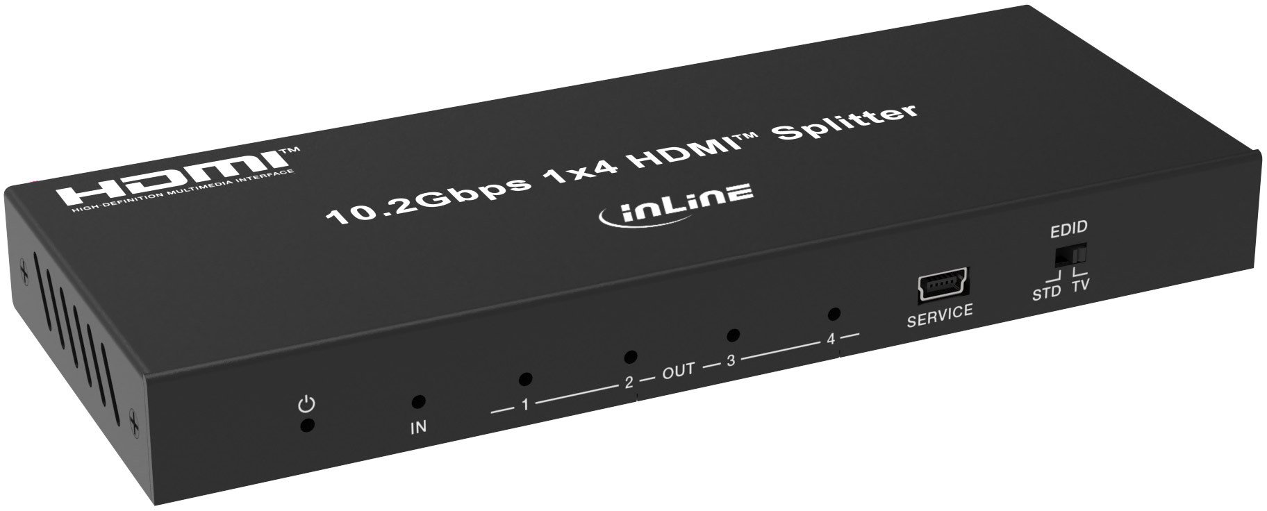 Sbox InLine® Video Splitter, 1x4, HDMI