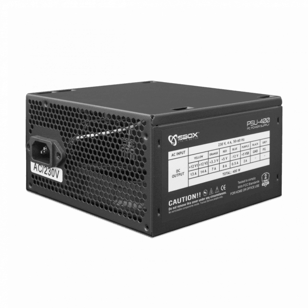 Sbox PSU-400/ATX-400W | T-MLX45315 | 0736373268111