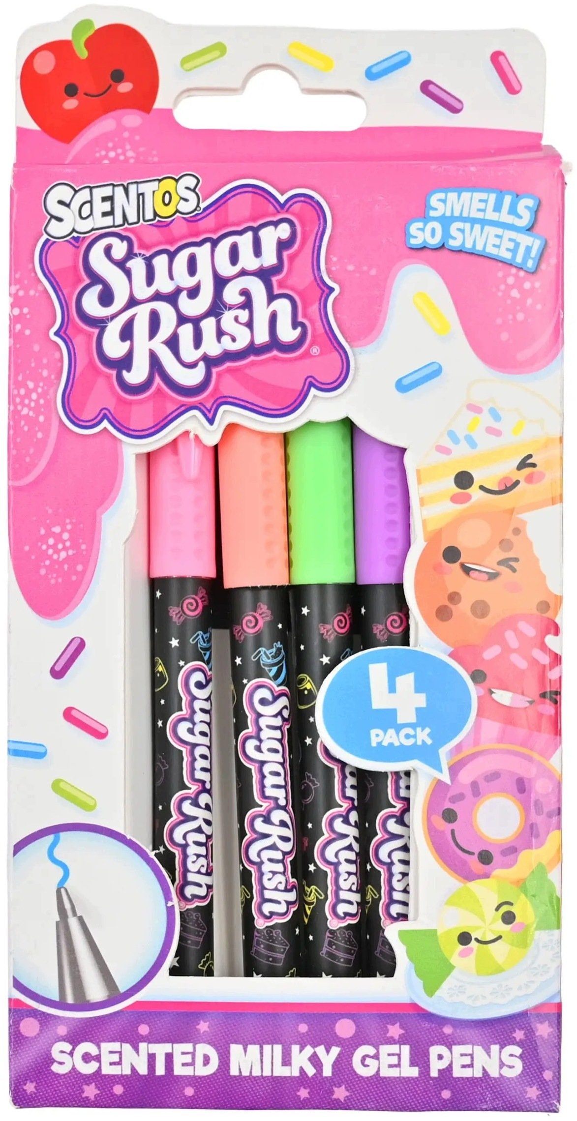 Scentos Sugar Rush Milky Gel Pens