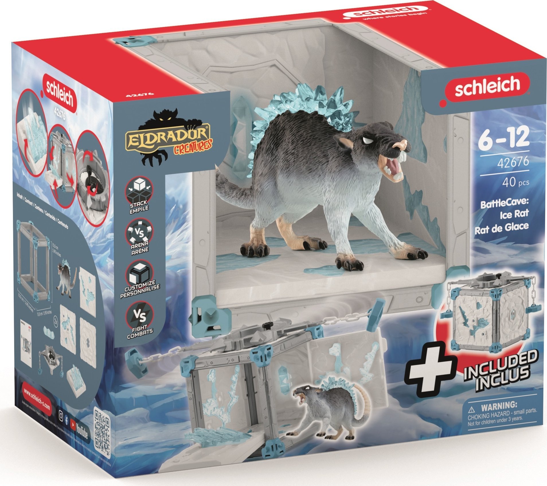 Schleich Schleich BattleCave Ice Rat |