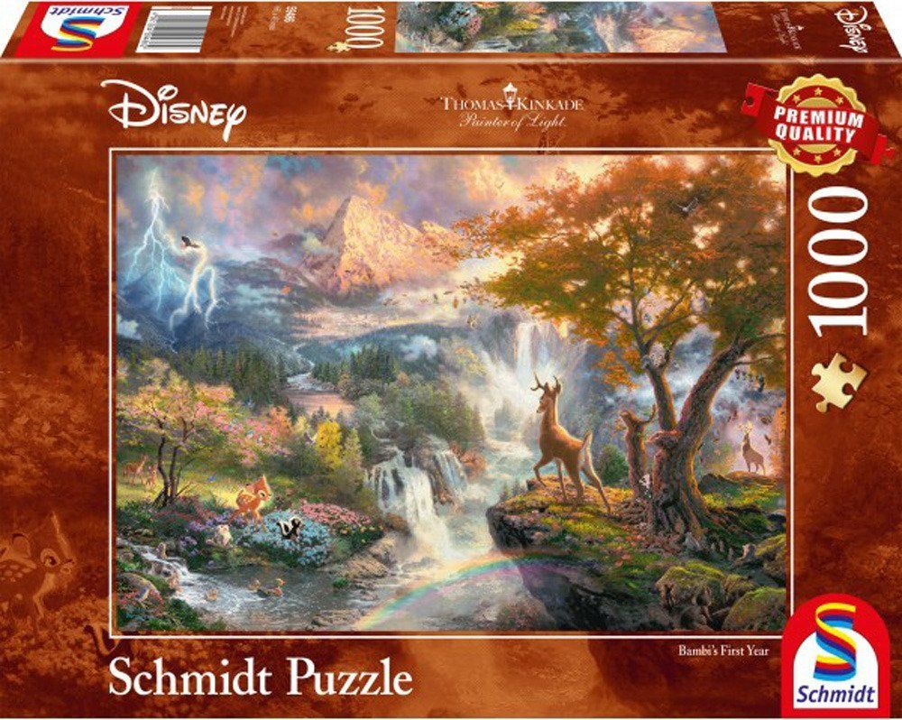 SCHMIDT SPIELE Schmidt  Puzzle Thomas Kinkade: