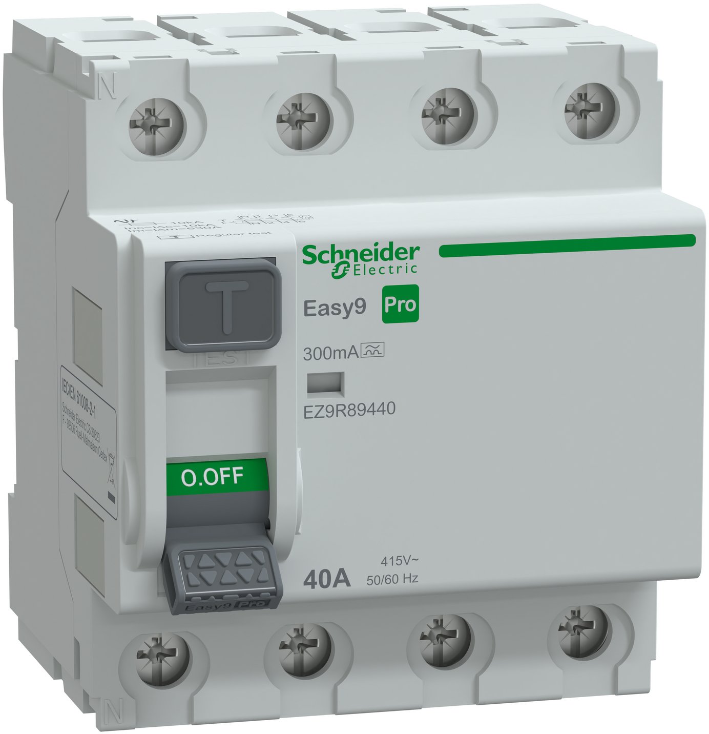 Schneider Easy9 Pro nicowoprądowy 40A 4P