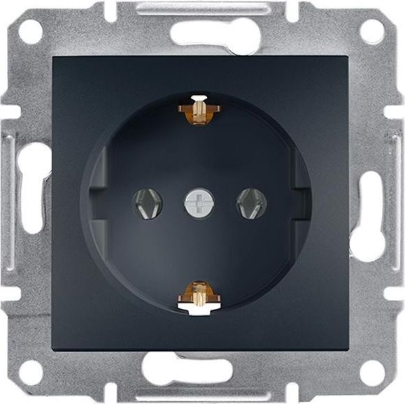 Schneider Electric  instalacyjne Asfora  schuko antracyt
