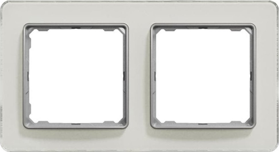Schneider Electric Sedna Elements, 2-krotna, szkło