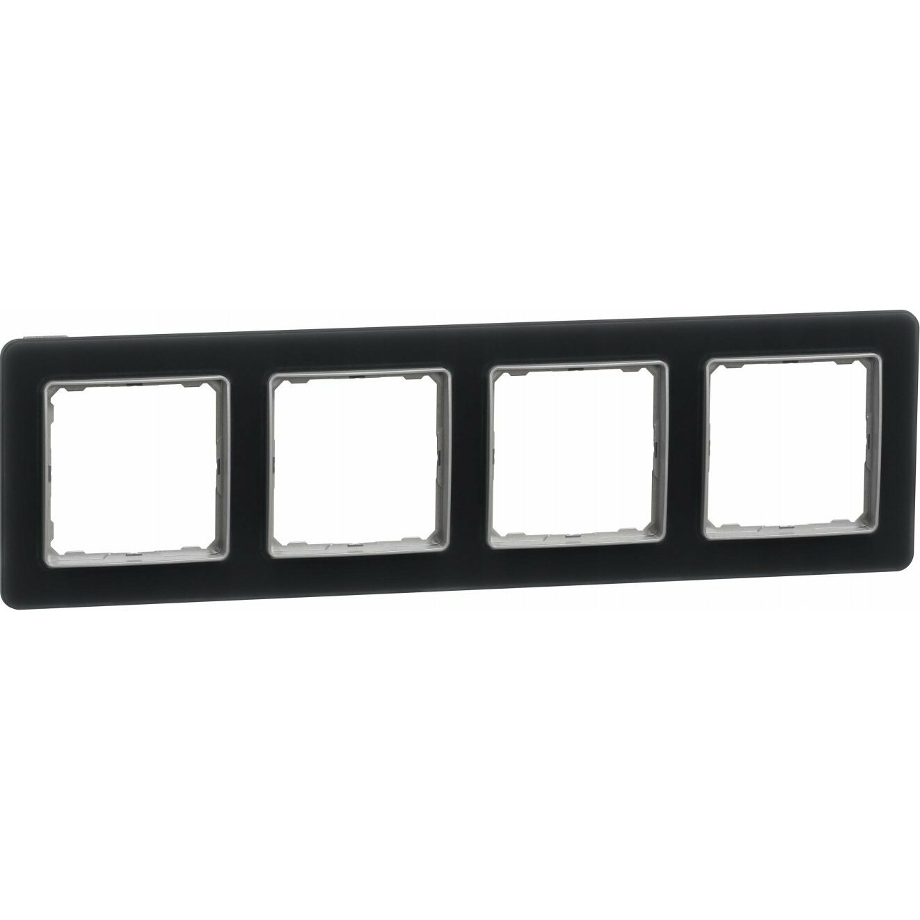 Schneider Electric Sedna Elements, 4-krotna, szkło