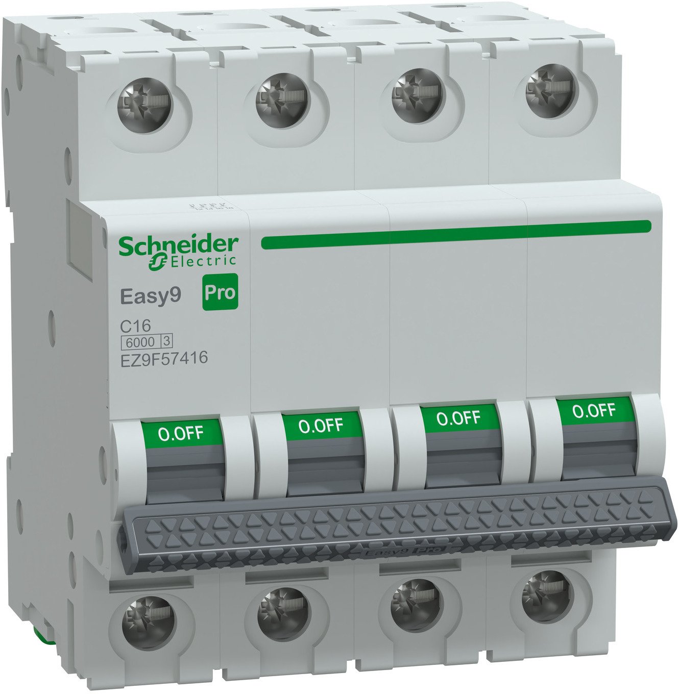 Schneider nadprądowy C 16A 4P (EZ9F57416)