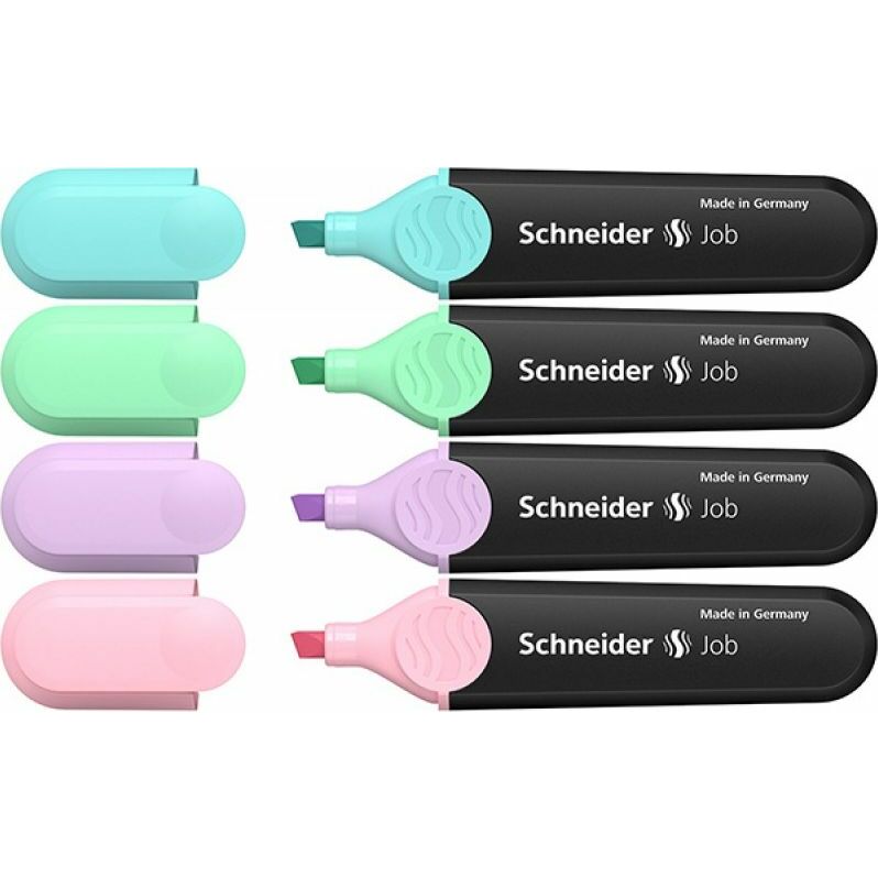 Schneider ZAKREŚLASCHNEIDER JOB 1-5MM 4 PASTELOWY
