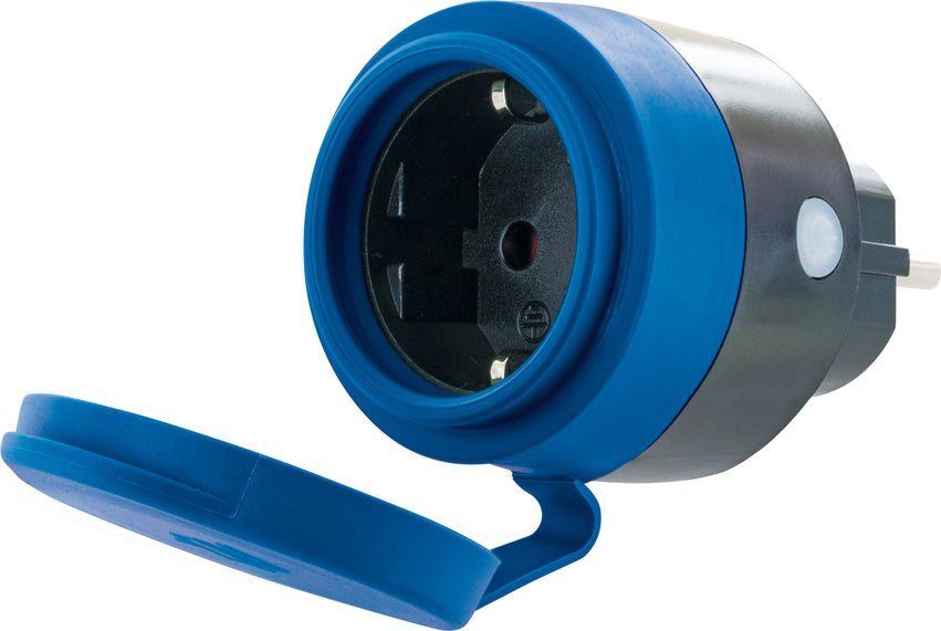Schwaiger Schwaiger Steckdosenadapter IP44 WiFi Messfunktion