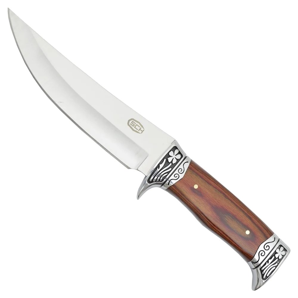 SPECK SCK hunting knife with wooden