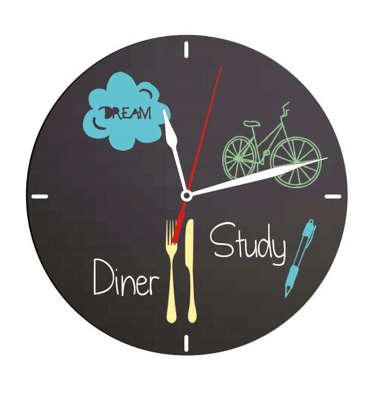 Securit ® silhuet tablicowy | FB-CLOCK