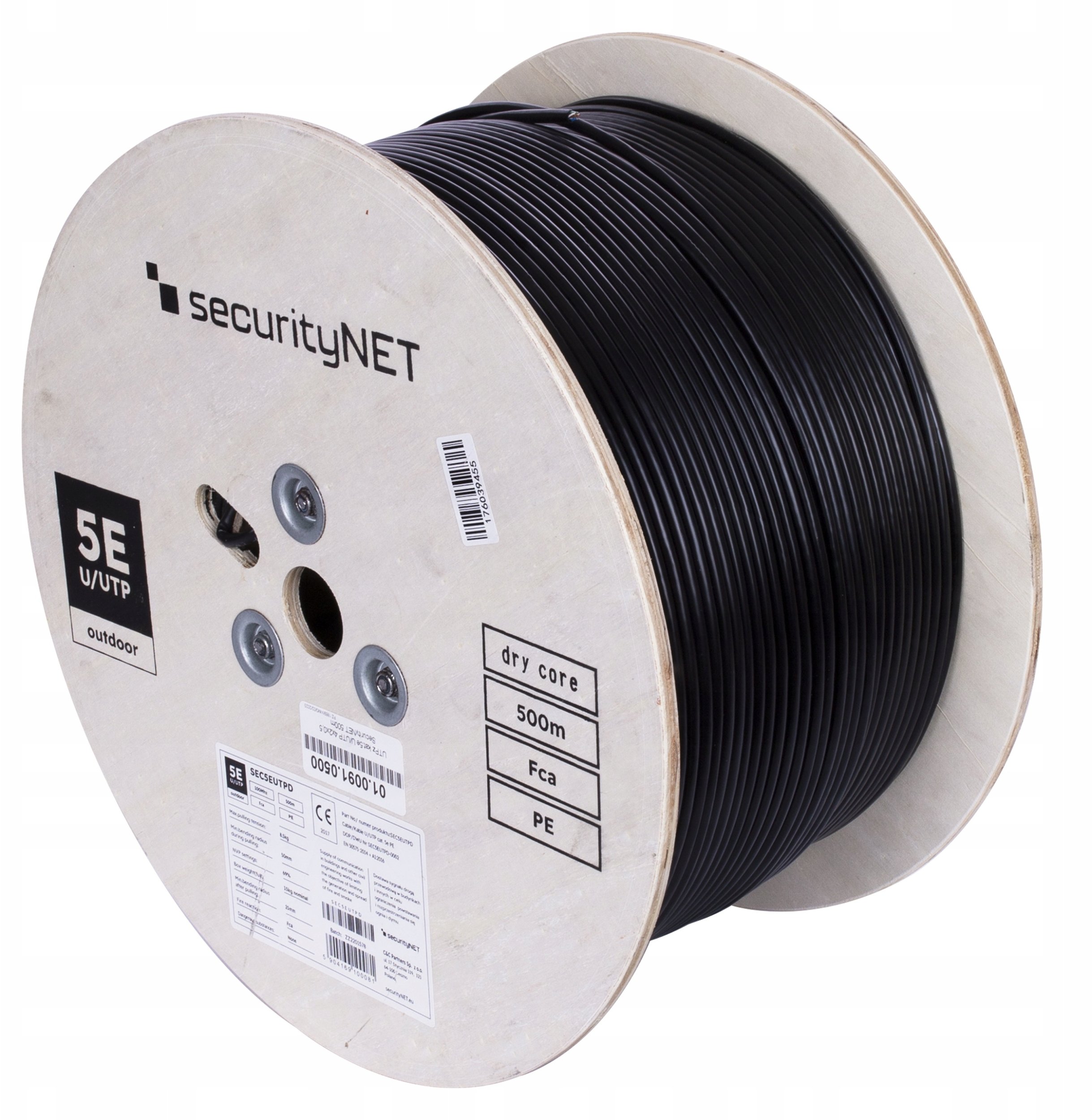SecurityNET Kabel  UTPz kat.5e U/UTP