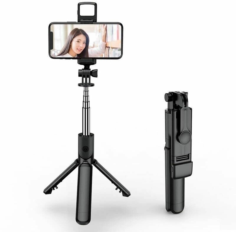 Selfie stick E-LIGHT nūja S3L 3in1