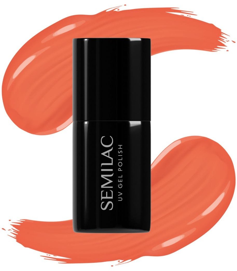 Semilac SEMILAC Lakier hybrydowy Bittersweet Orange