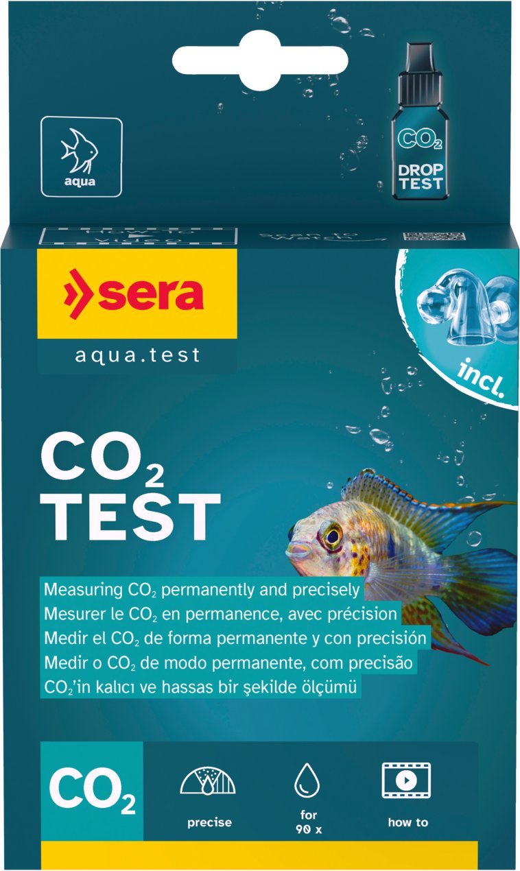 SERA CO2 Test 15ml - testdługoterminowydwutlenek