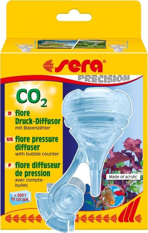 SERA Dyfuzor  Flore CO2 zbąbelków |