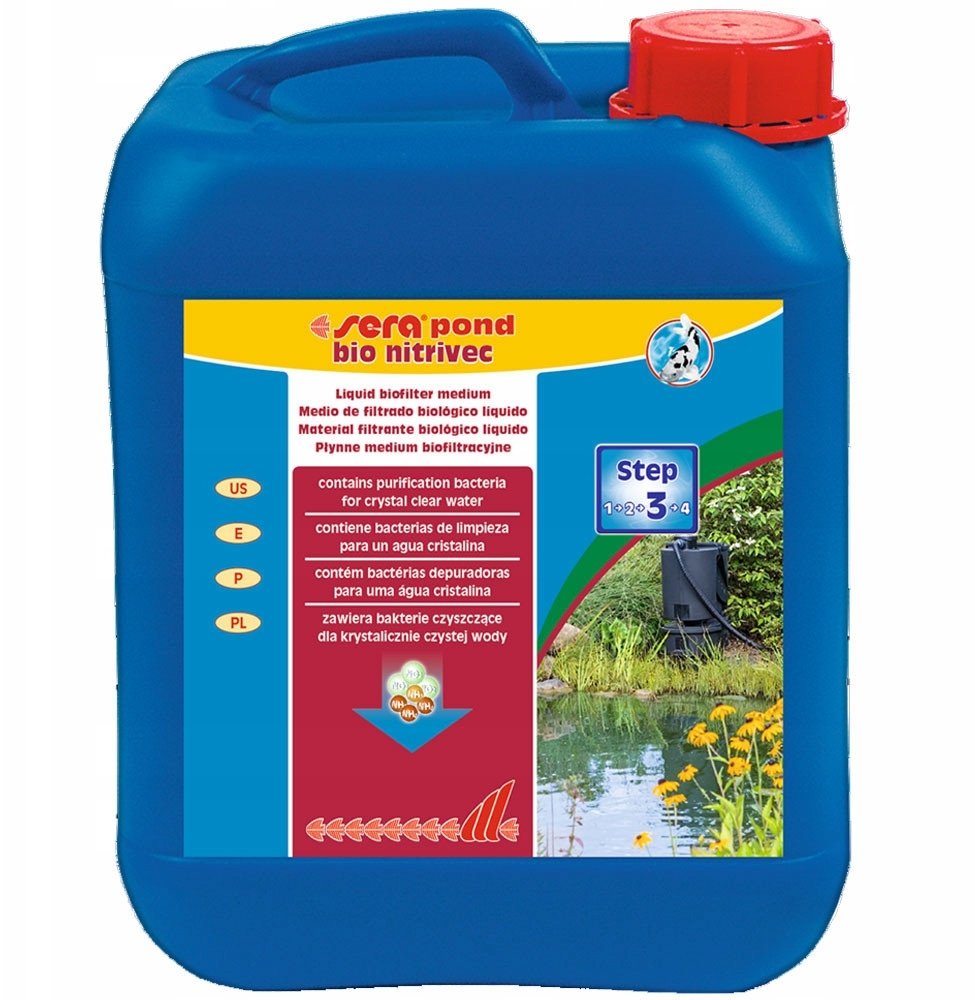 SERA Pond bacteria boosteroczka , 5.000