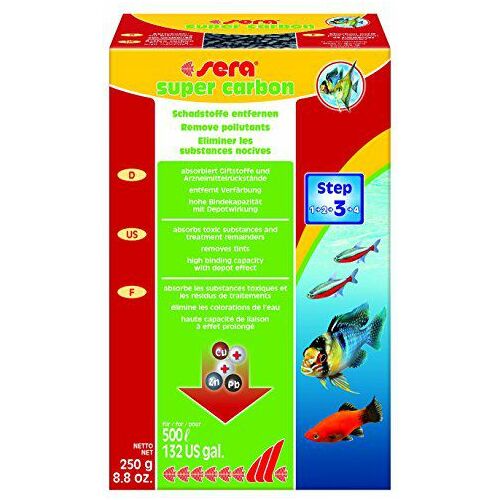 SERA WKŁAD SUPER ACTIV CARBON 250