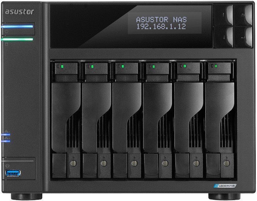 Serwer plików Asustor LOCKERSTOR 6 AS6706T