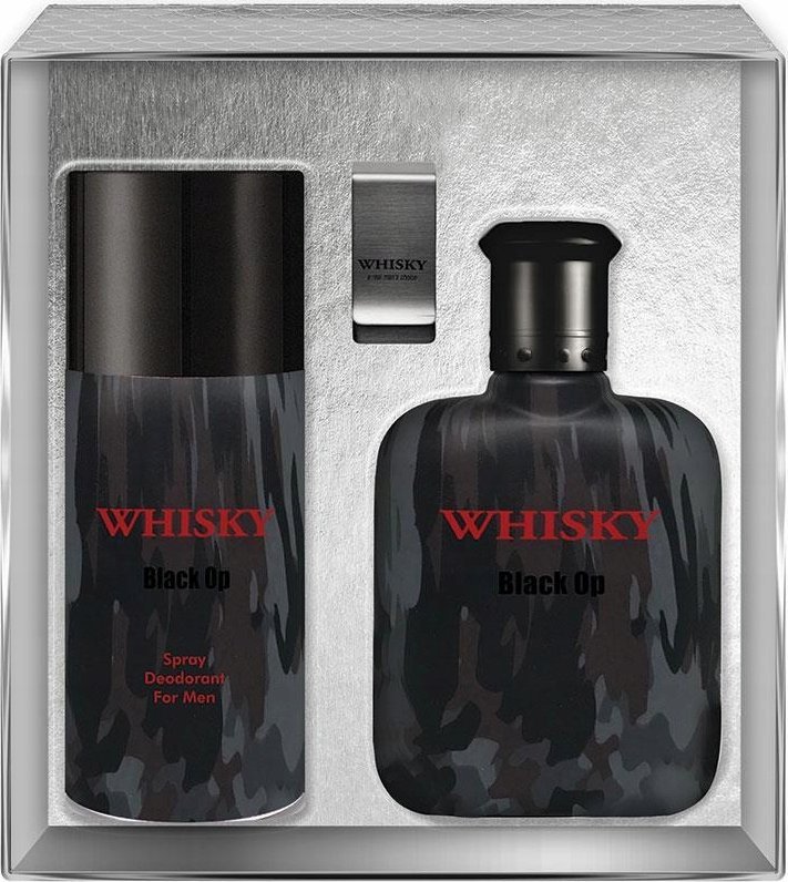 SET EVAFLOR Whisky Black Op EDT