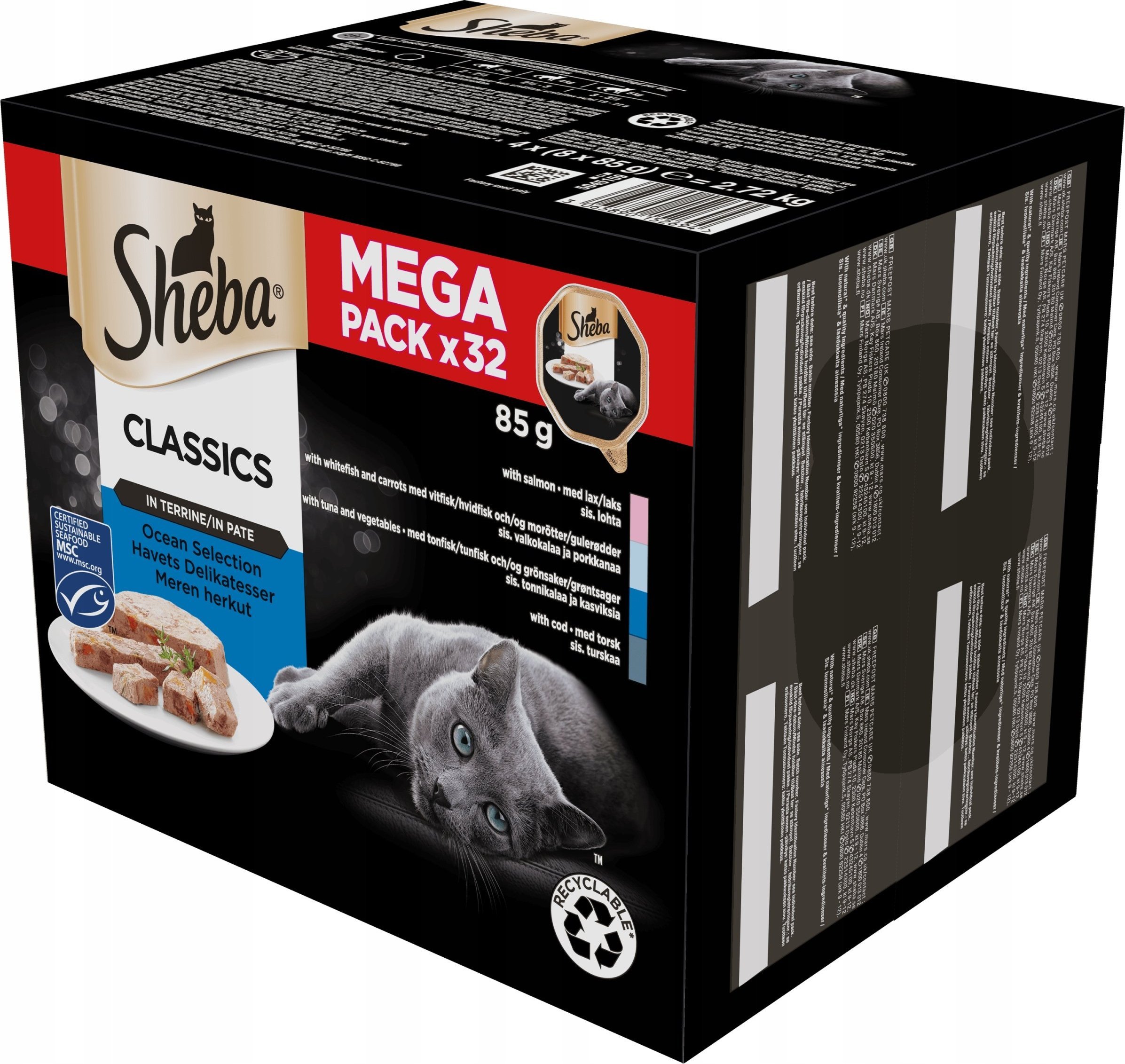 SHEBA Classics Ocean Selection Pate White