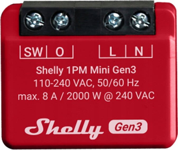 Shelly Shelly Plus 1PM Mini Gen3