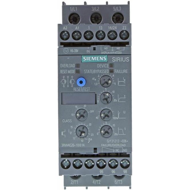 Siemens Softstart 3- 200-480VAC 25A 11kW/400V