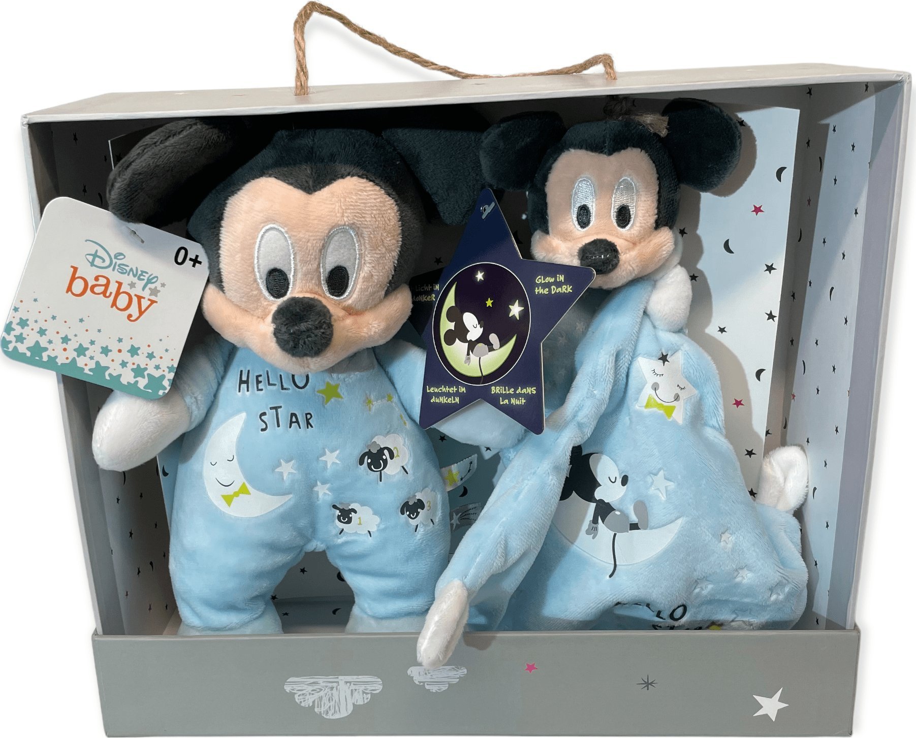 Simba Mickey Mouse Glow-in-the-Dark Plush &