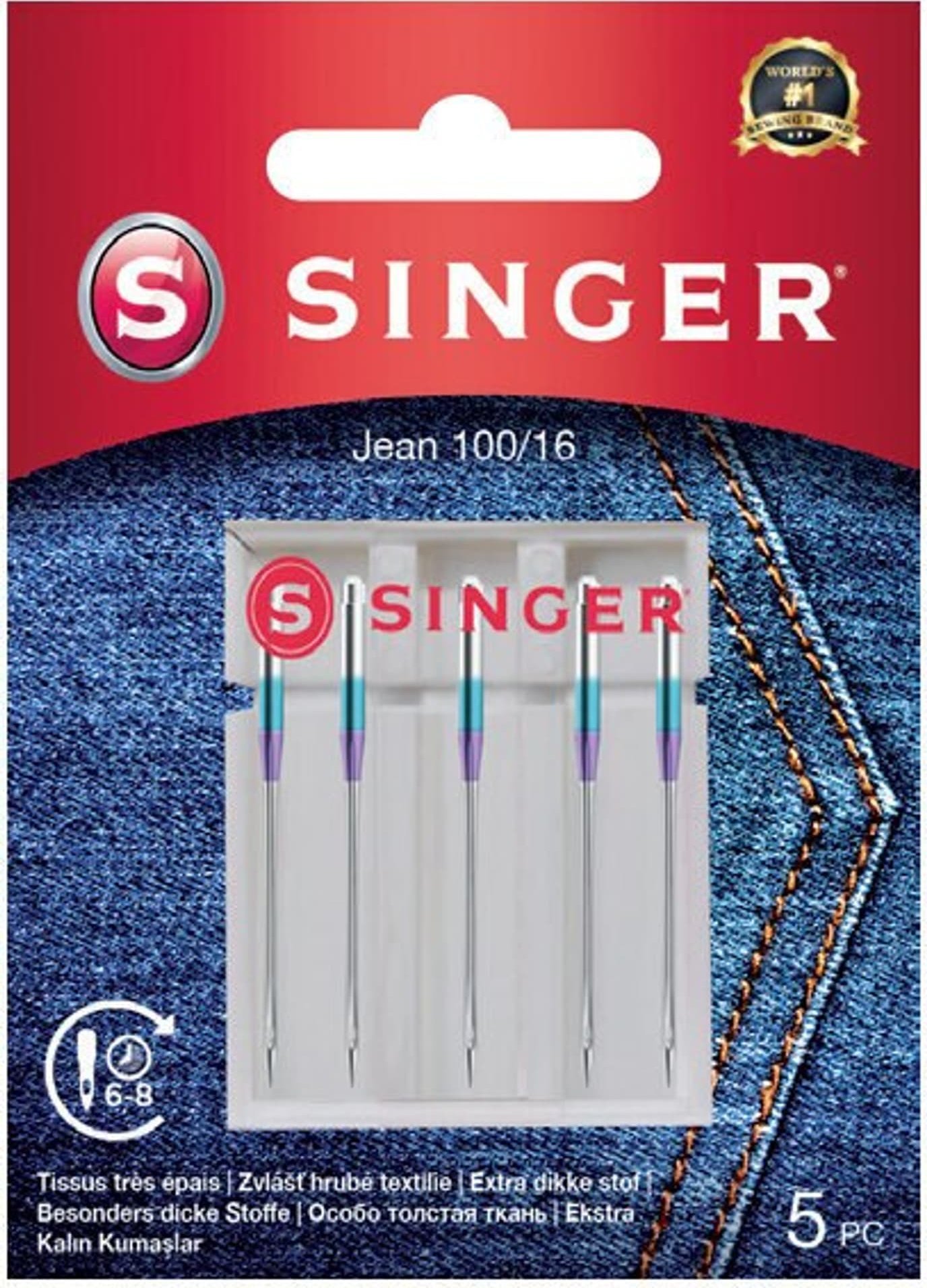 Singer Singer | Denim Needle 100/16