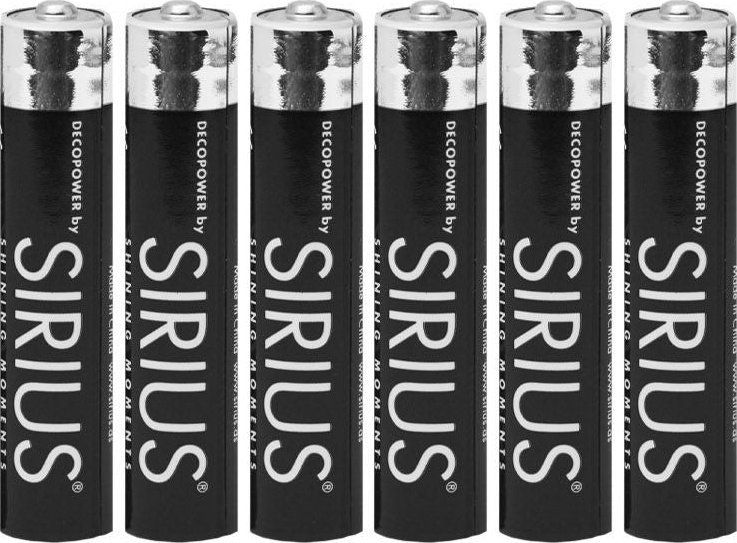 Sirius DecoPower AAAA - 6 |