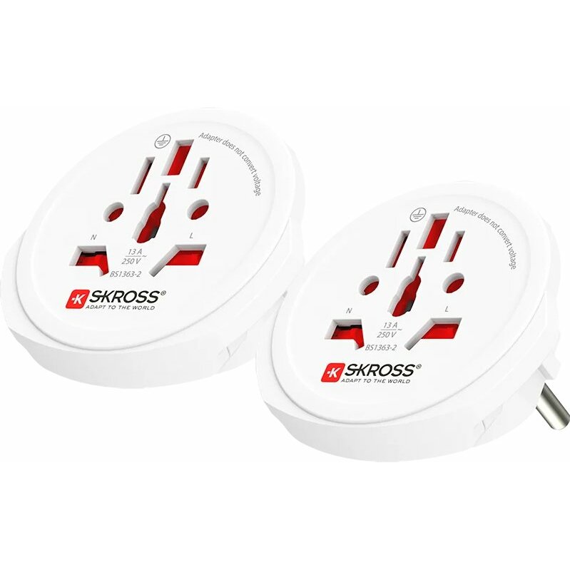 Skross World to Europe Duo Pack