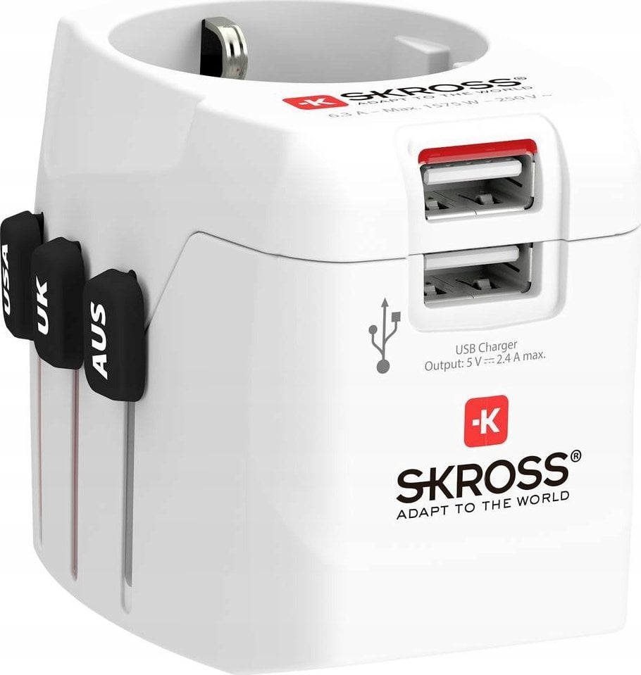 Skross Skross Pro Light USB World
