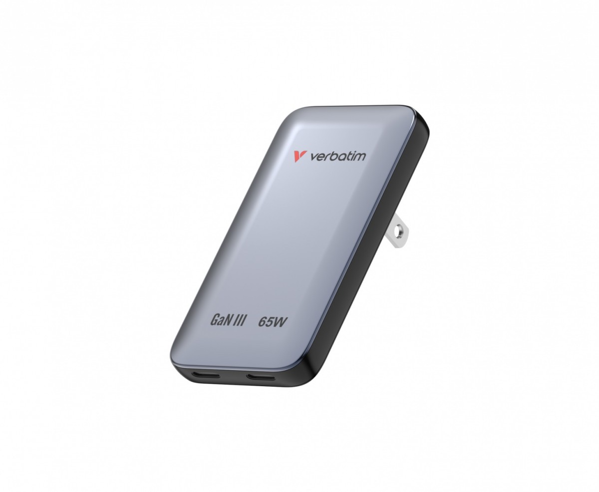Verbatim Slim GaN Charger 2 Port