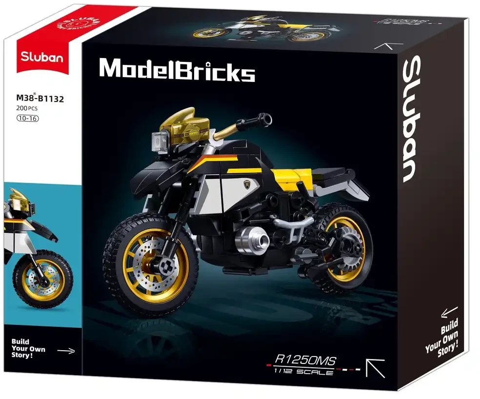 Sluban TOY CONSTRUCTORR 1250 200PCS M38-B1132