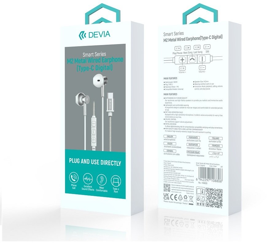 Devia Devia Smart M2 Digital Metal